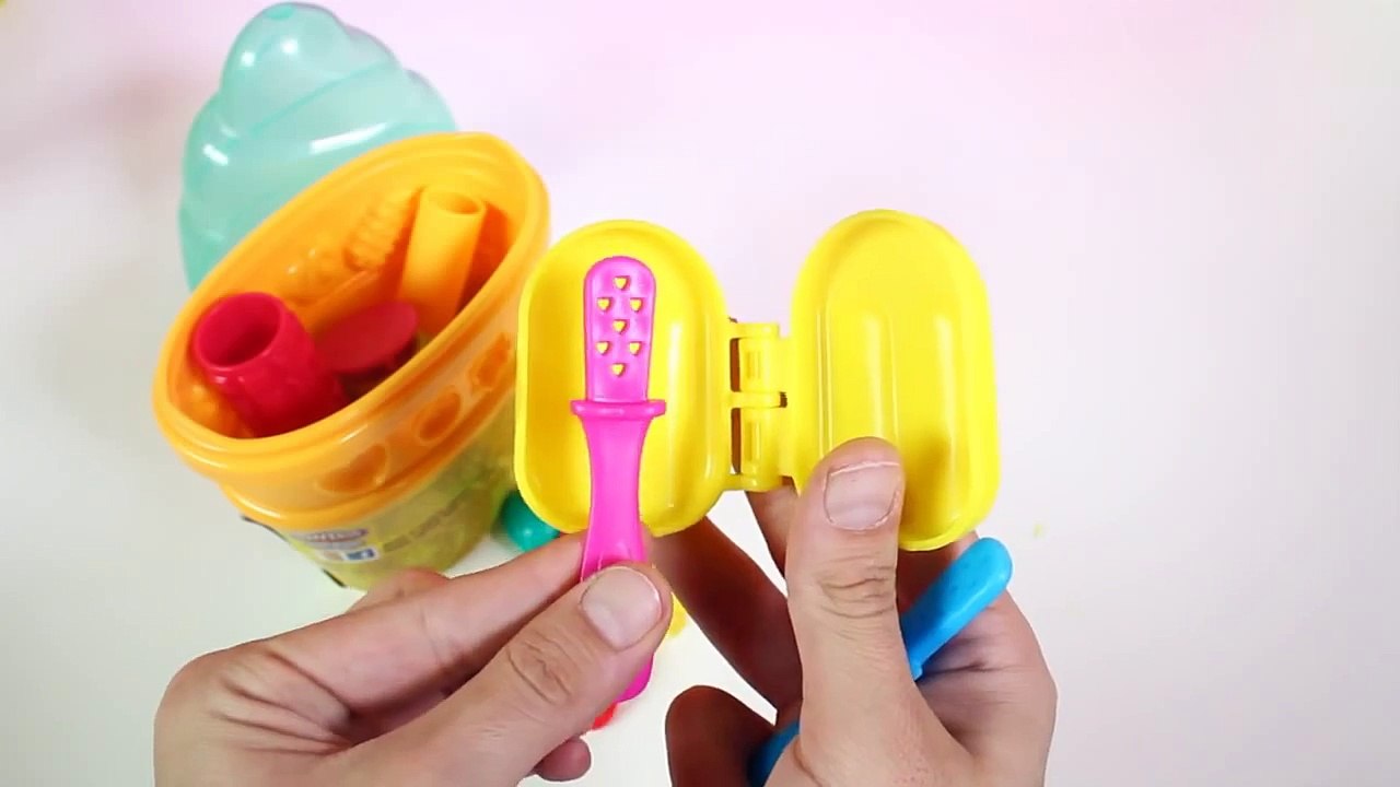 Play-Doh Sweet Shoppe Ice Cream Cone Container Craft Kit
