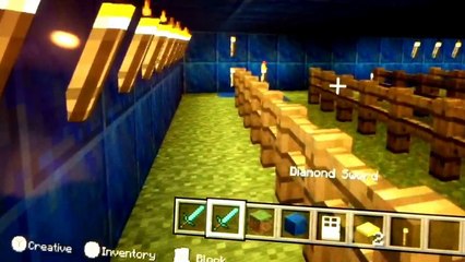 Minecraft Wii u edition the Simpsons ride