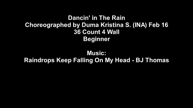 Dancin' in The Rain - Mentari Friday