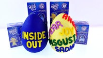 Inside Out Surprise Eggs Disney Pixar Play Doh Blind Boxes Season 3 Shopkins MyLittlePony Toys