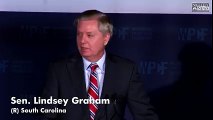 U.S. Senator Lindsey Graham jokes about bat crazy