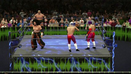 WWE 2K16 the islanders v los matadores