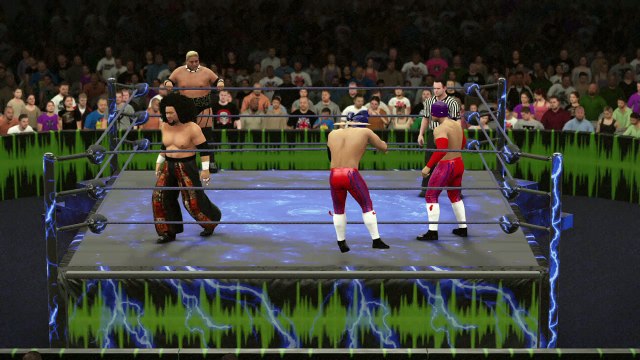 WWE 2K16 the islanders v los matadores