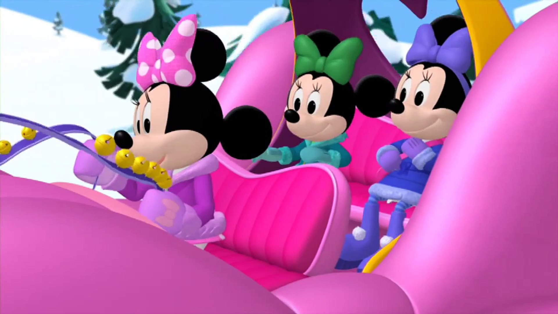 Mickey Mouse Clubhouse Full Episodes  Minnie's Winter Bow-Show - Giant  Snowflakes! - Disney Junior UK HD - Video Dailymotion