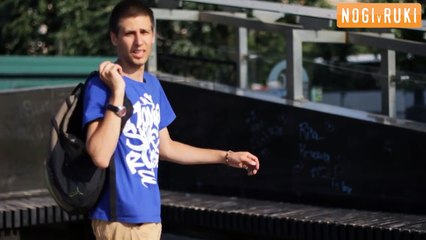 Как надевать мини-ролики