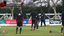 Milan training session today 26.02.2016