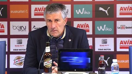 Rueda de prensa de Quique Setién tras el SD Eibar (0-1) UD Las Palmas (720p Full HD)