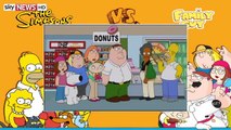 Simpsons And Family Guy Crossover Sneak Peek