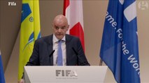Gianni Infantino is elected Fifa president