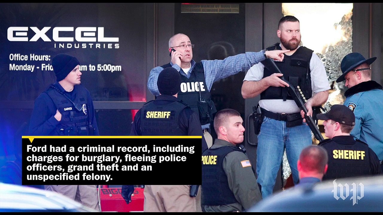 Kansas, gunman who attacked factory had criminal record in 2 states