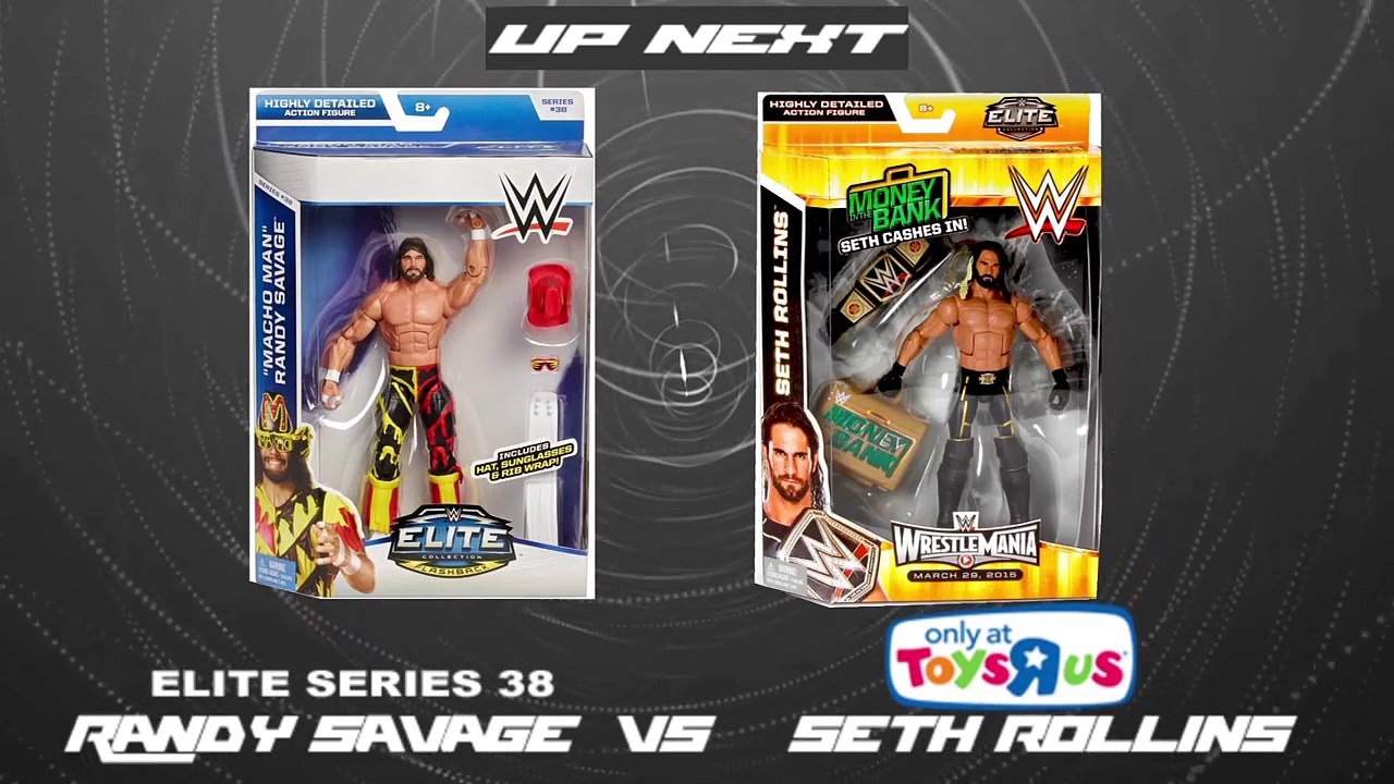 "Macho Man" Randy Savage vs. Seth Rollins: Action Figure Showdown