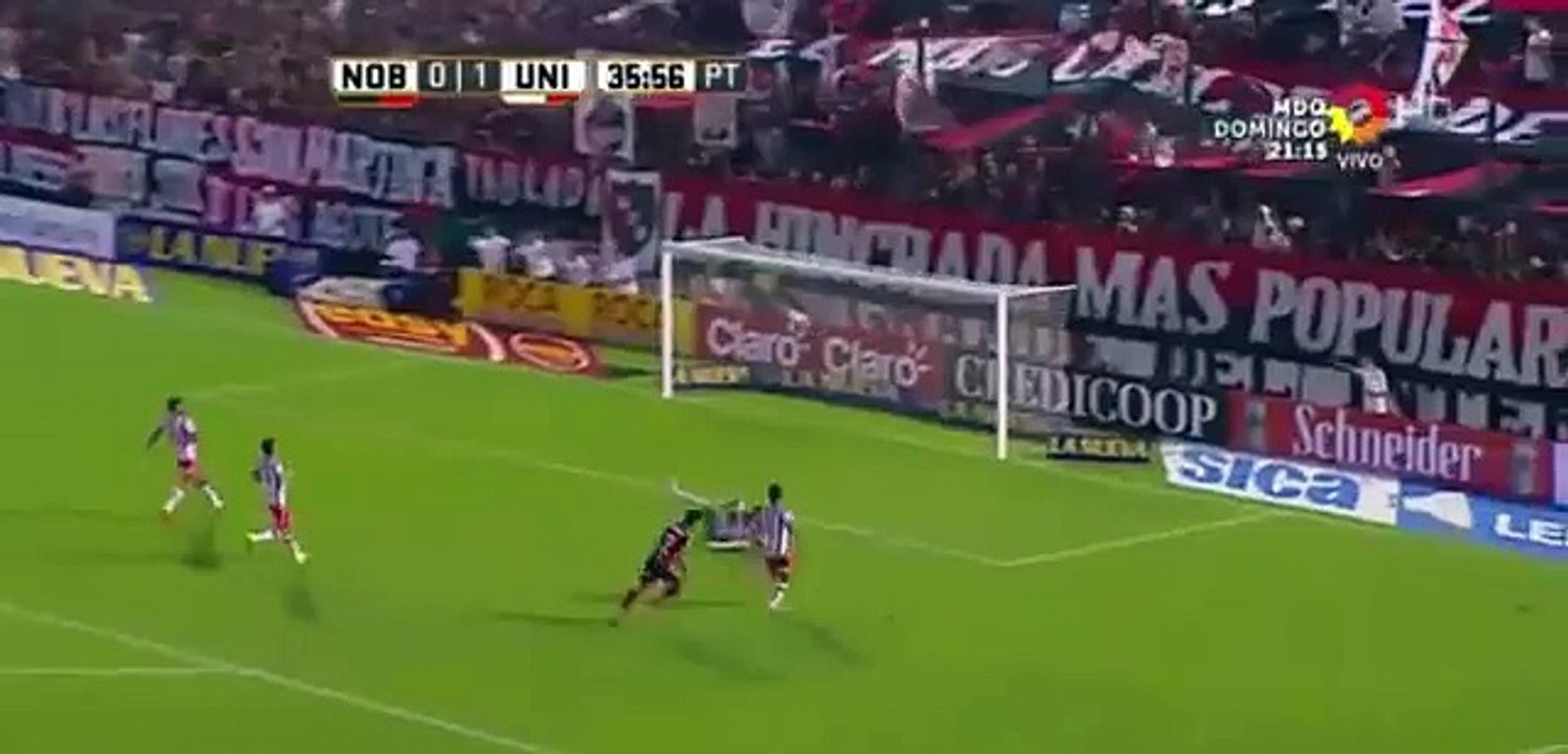 Gol de Ignacio Scocco - Newells Old Boys 1 Vs 1 Union (SF) - Fecha 5 - Liga Argentina