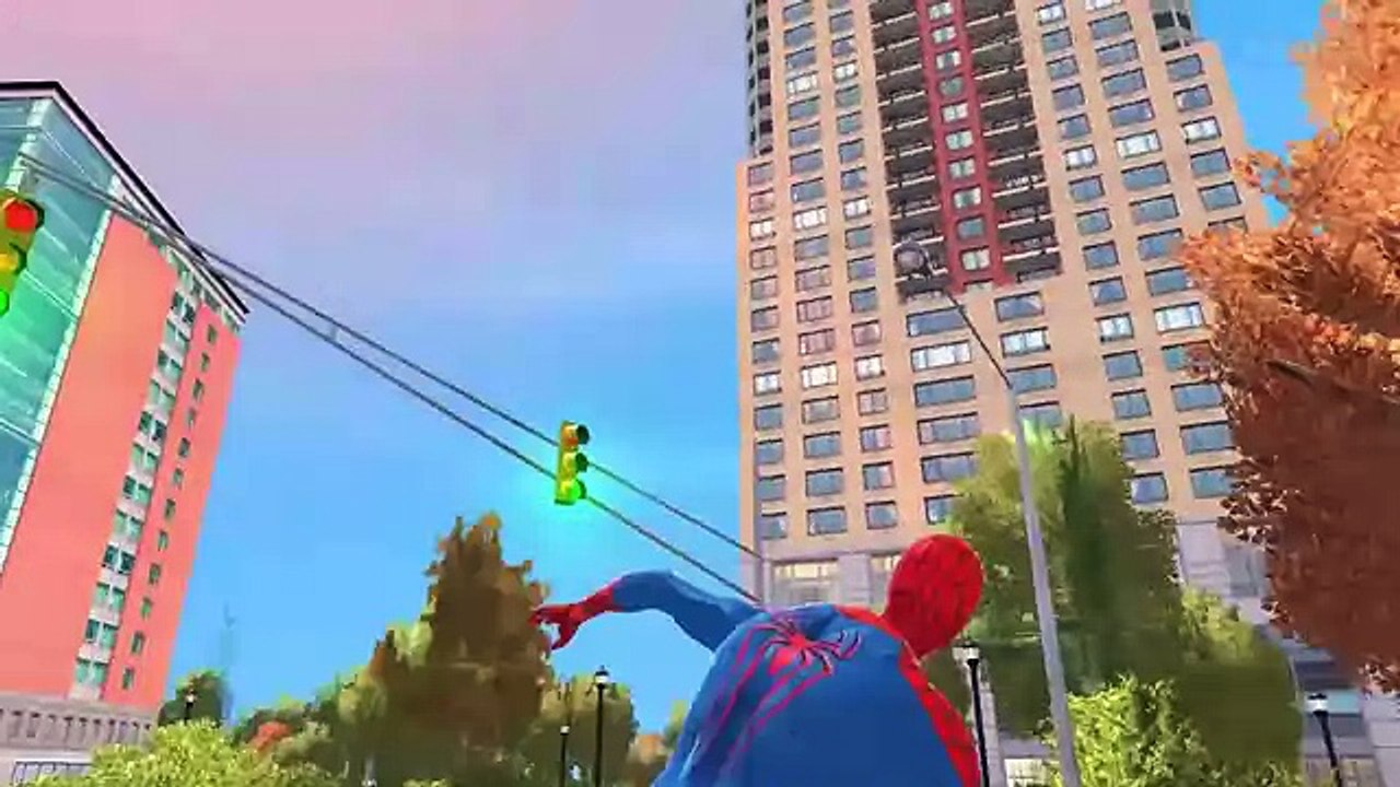 Spiderman Lightning McQueen Disney Pixar Cars Nursery Rhymes (Song for Children)