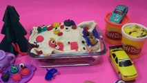 Play-Doh Eye Candy Cake Surprise Toys Kinder Egg SpongeBob Pixar Car