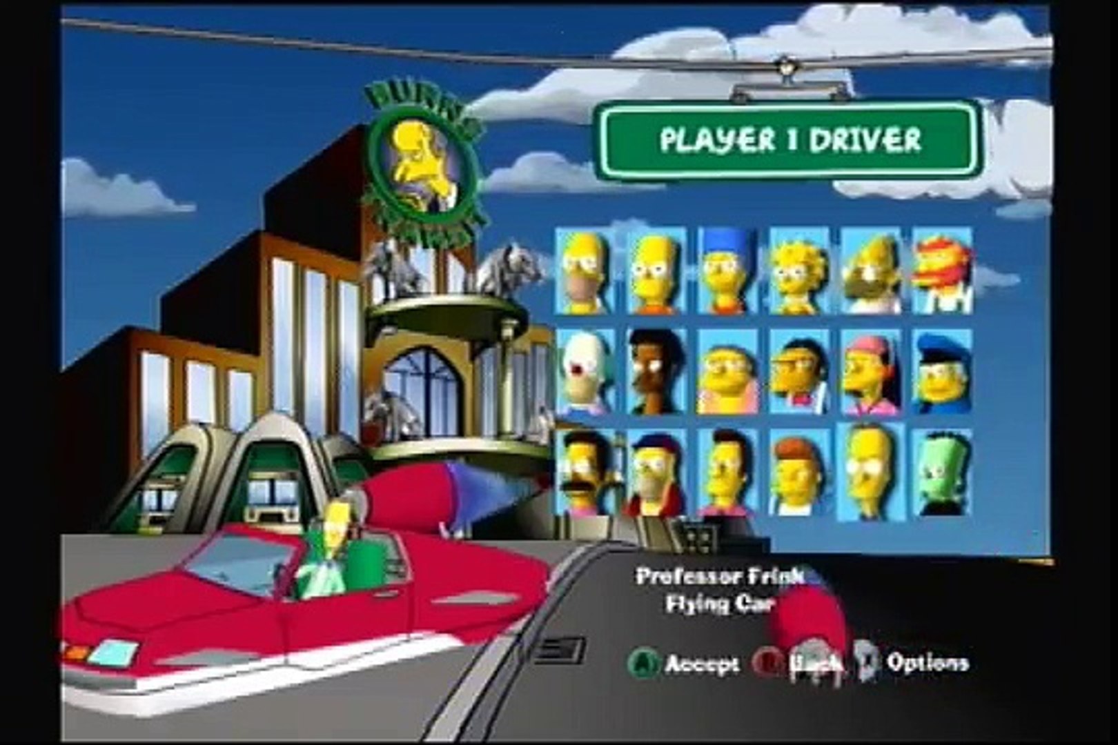 Simpsons Road Rage Moe
