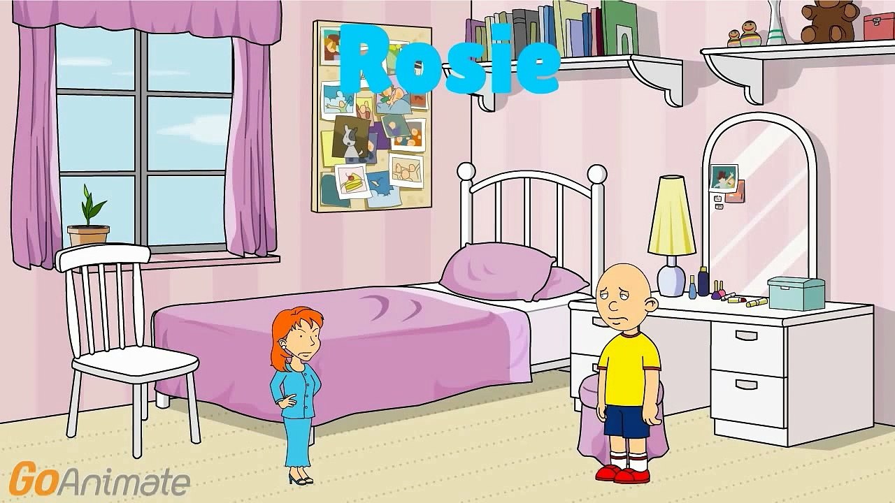 Caillou kills his teacher and gets grounded
