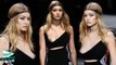 Gigi Hadid Suffers Nip Slip During Versace Show In Milan