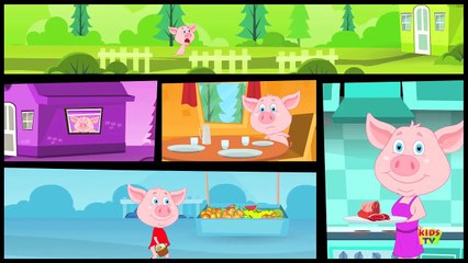 This Little Piggy Nursery Rhyme And Kids Songs | Kids TV
