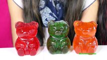 How to Make a Giant Gummy Bear and other Gummy Candy from Cookies Cupcakes and Cardio