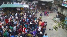 Nepal Earthquake 2015 - Asan, Kathmandu Live CCTV Video Footage