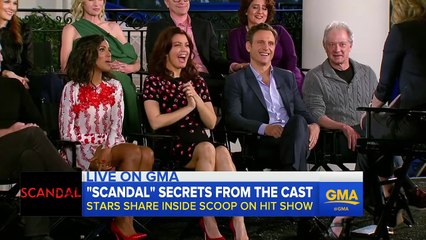 Scandal Stars Spill Set Secrets | EXCLUSIVE