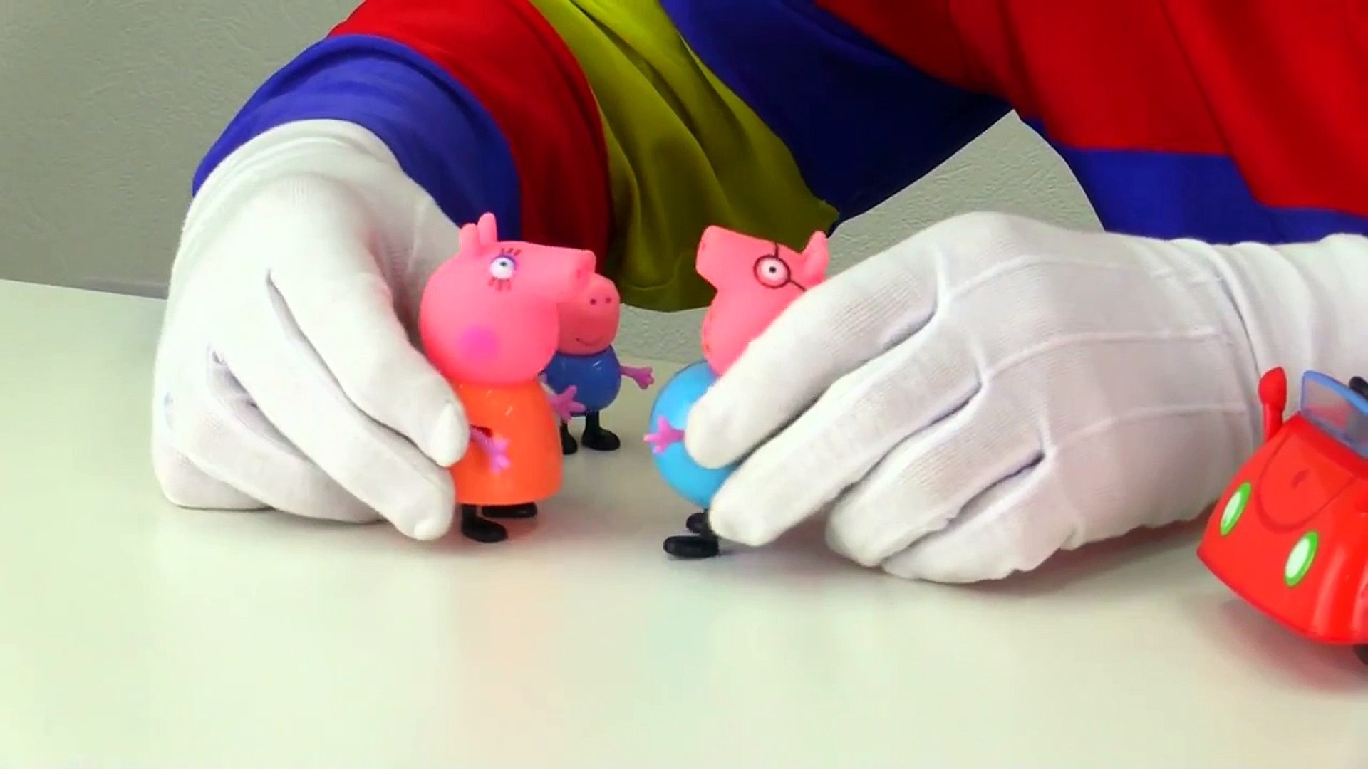 ⁣Свинка Пеппа. Клоун Дима. Видео для детей. Игрушки для детей