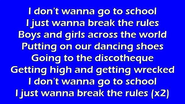 Charli XCX - Break The Rules (Lyrics)