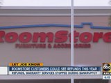 Roomstore customers could see refunds this year