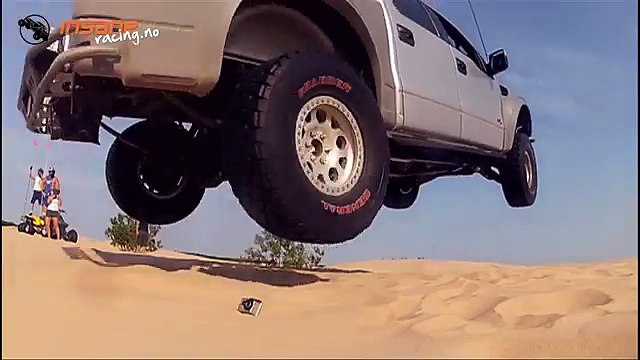 Ford Raptor SVT 6.2 EXTREME JUMP - Silver Lake 2012!