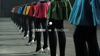 adizero LAB：adizero vs MiniSkirt