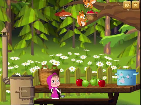 Masha And The Bear Game For Kids – Cook Jam - Маша и Медведь - Варим Варенье – Masa I Medved Kuvam D
