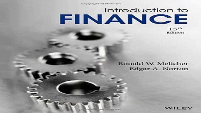 Download Introduction to Finance Markets Investments and Financial Management