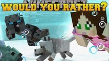 PAT AND JEN PopularMMOs Minecraft: WOULD YOU RATHER Mini-Game GamingWithJen