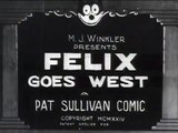 Felix the Cat - Felix Goes West (1924)