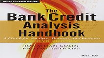 Download The Bank Credit Analysis Handbook  A Guide for Analysts  Bankers and Investors
