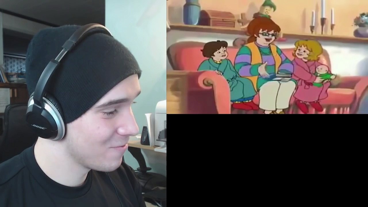 THATS NOT RIGHT! - Reacting to Caillou in the bath NOT FOR KIDS!!