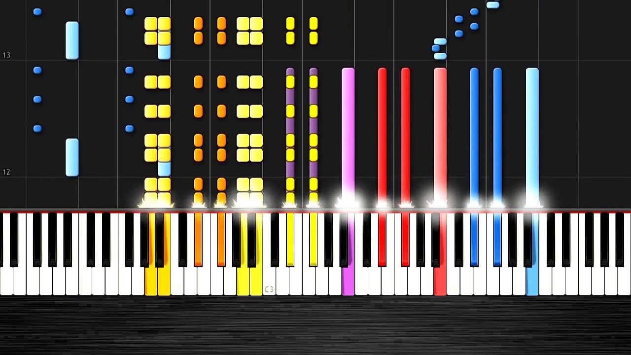 The Simpsons Theme - IMPOSSIBLE REMIX by PlutaX - Piano