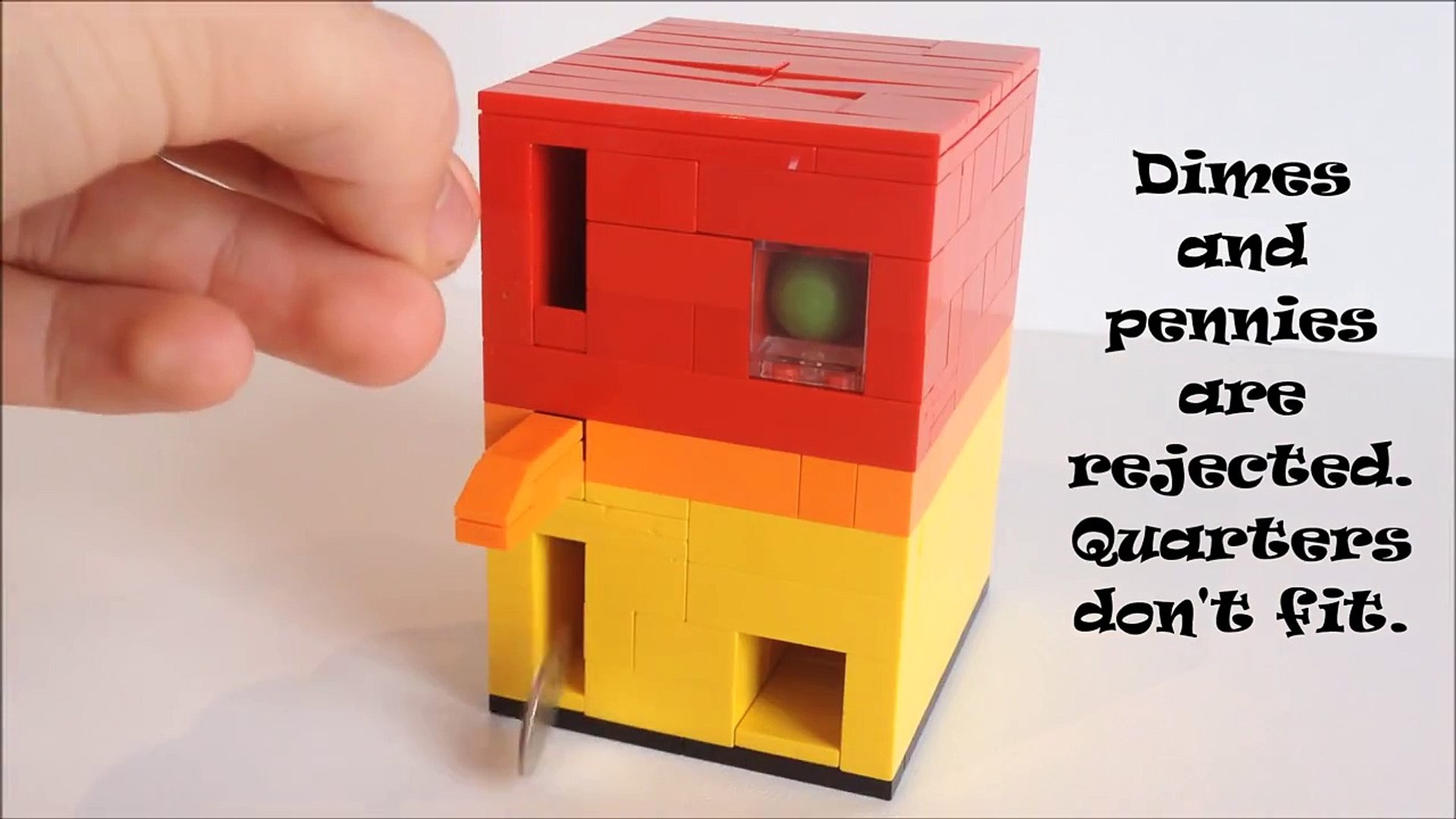 Mini Lego Candy Machine V2 (COIN REJECTION) - video Dailymotion