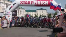 Старт юниоров - чемпионат России по велоспорту-шоссе