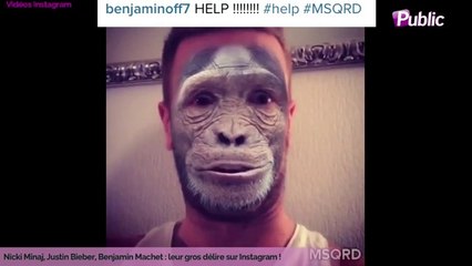 Exclu vidéo : Nicki Minaj, Benjamin Machet, Justin Bieber : leur gros délire sur Instagram !
