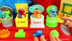 Sesame Street Pop-Up Pals Surprise Cookie Monster & Elmo + Educational Toy Learn Colors &