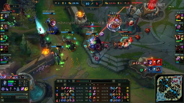 Eve Samsung Galaxy - Kindred Vs LeeSin Jungle SoloQ KR korea Full Clip