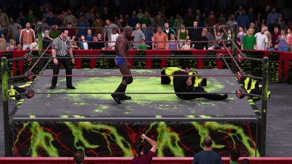 WWE 2K16 titus o'neill v mr mcmahon