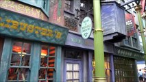Diagon Alley Tour at Universal Studios Florida during soft opening July 3, 2014