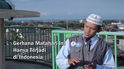 Penjelasan Tentang Gerhana Matahari di Indonesia