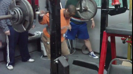 Sonji  Shorty Baldwin Squatting 270 X 5 RAW