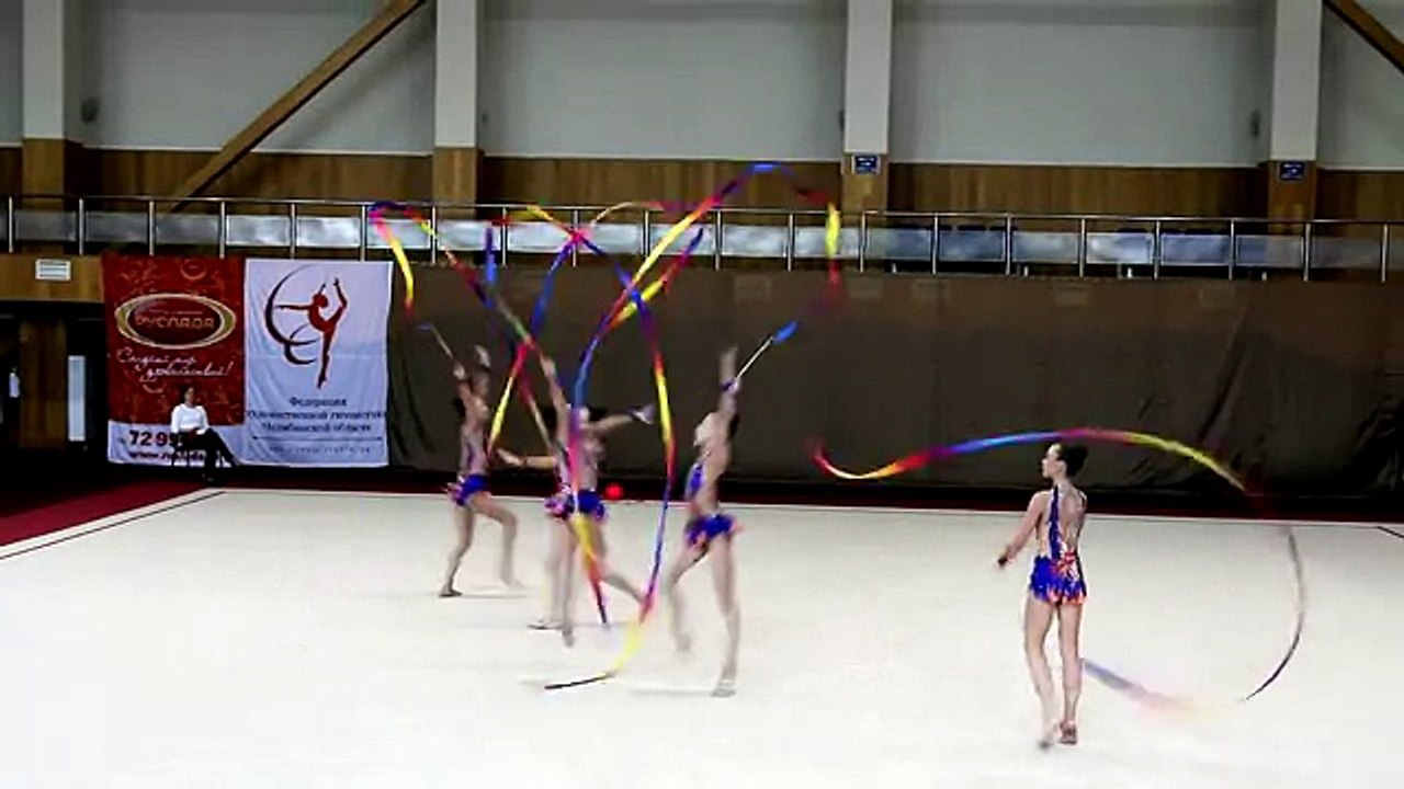 Художественная гимнастика. Групповые выступления 3