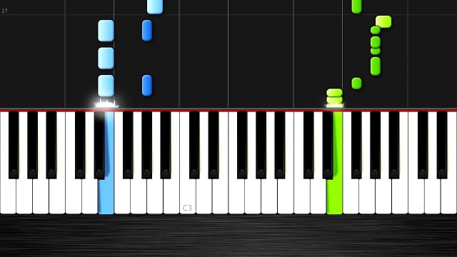 Five Nights at Freddys Song - EASY Piano Tutorial by PlutaX - Synthesia