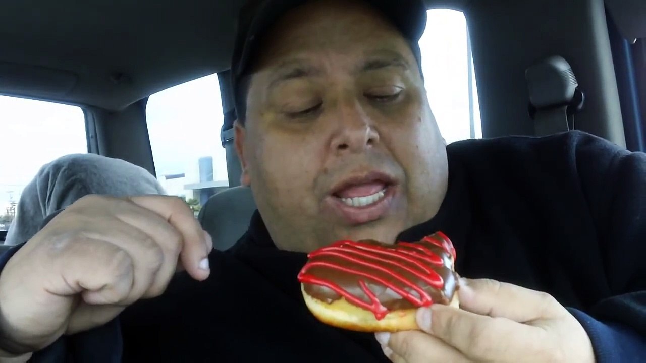 Krispy Kreme Hugs & Kisses Doughnut REVIEW!