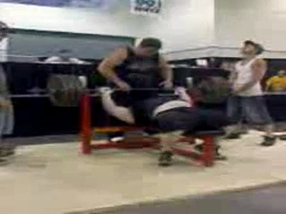 Dru Patrick 545 Raw Bench Press